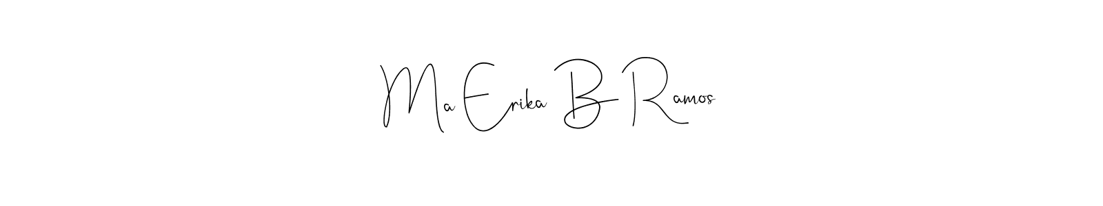 Once you've used our free online signature maker to create your best signature Andilay-7BmLP style, it's time to enjoy all of the benefits that Ma Erika B Ramos name signing documents. Ma Erika B Ramos signature style 4 images and pictures png