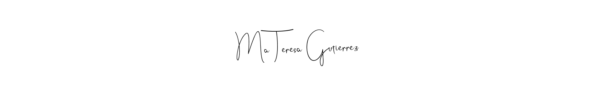 Here are the top 10 professional signature styles for the name Ma Teresa Gutierrez. These are the best autograph styles you can use for your name. Ma Teresa Gutierrez signature style 4 images and pictures png