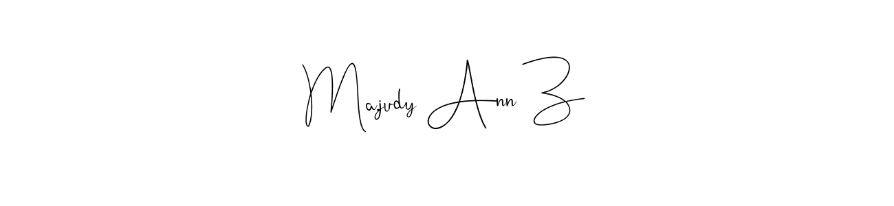 Ma.judy Ann Z stylish signature style. Best Handwritten Sign (Andilay-7BmLP) for my name. Handwritten Signature Collection Ideas for my name Ma.judy Ann Z. Ma.judy Ann Z signature style 4 images and pictures png