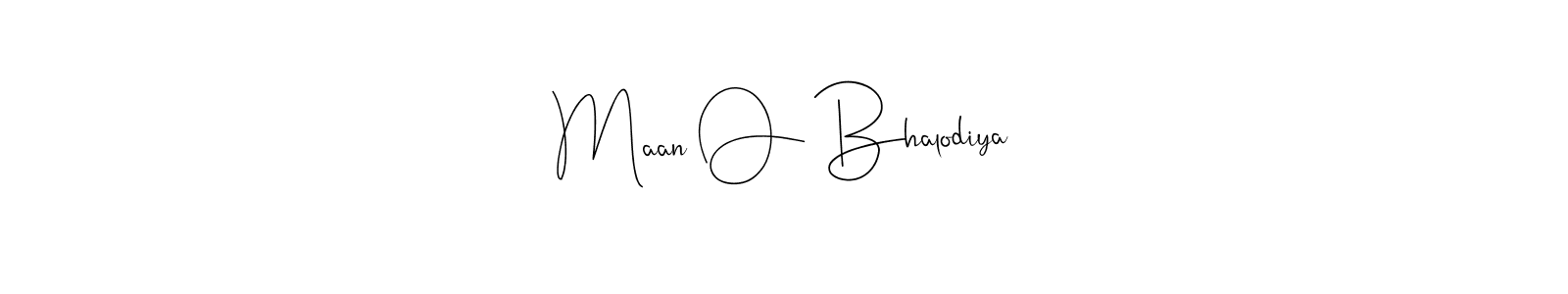 Here are the top 10 professional signature styles for the name Maan O Bhalodiya. These are the best autograph styles you can use for your name. Maan O Bhalodiya signature style 4 images and pictures png