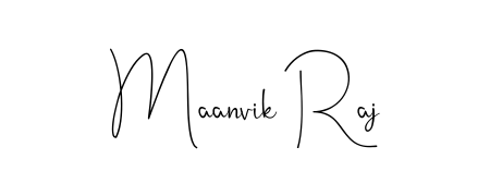 Andilay-7BmLP is a professional signature style that is perfect for those who want to add a touch of class to their signature. Get Maanvik Raj name fancy signature for free. Maanvik Raj signature style 4 images and pictures png