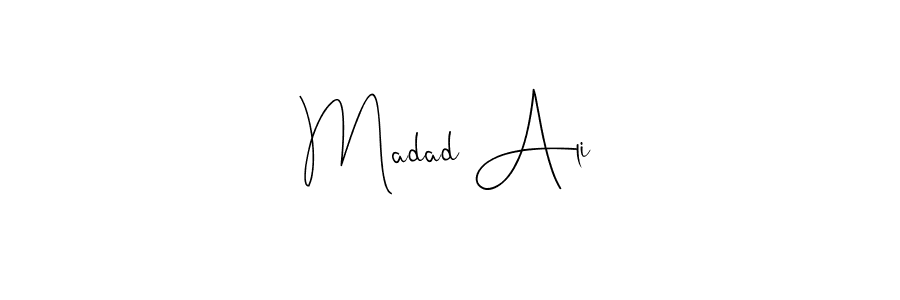 Here are the top 10 professional signature styles for the name Madad Ali. These are the best autograph styles you can use for your name. Madad Ali signature style 4 images and pictures png