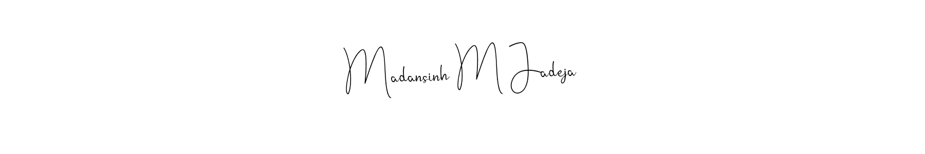 How to Draw Madansinh M Jadeja signature style? Andilay-7BmLP is a latest design signature styles for name Madansinh M Jadeja. Madansinh M Jadeja signature style 4 images and pictures png