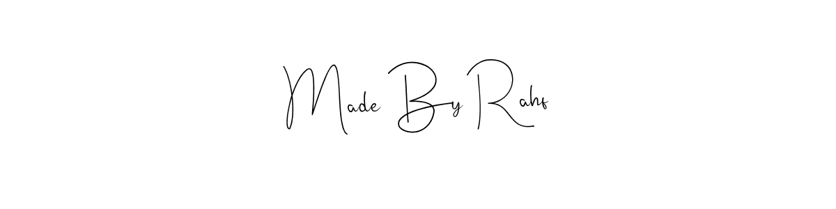 if you are searching for the best signature style for your name Made By Rahf. so please give up your signature search. here we have designed multiple signature styles  using Andilay-7BmLP. Made By Rahf signature style 4 images and pictures png
