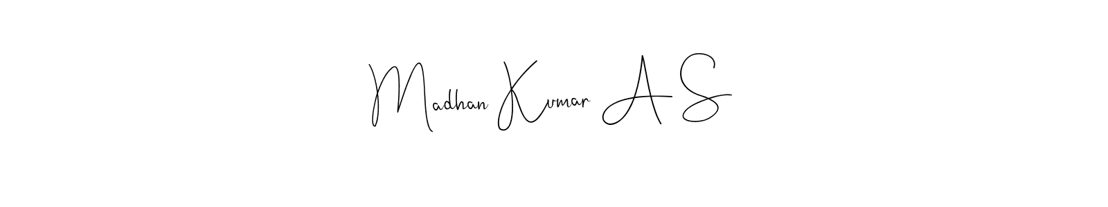 How to Draw Madhan Kumar A S signature style? Andilay-7BmLP is a latest design signature styles for name Madhan Kumar A S. Madhan Kumar A S signature style 4 images and pictures png