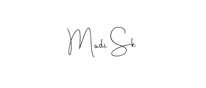 You should practise on your own different ways (Andilay-7BmLP) to write your name (Madi Sk) in signature. don't let someone else do it for you. Madi Sk signature style 4 images and pictures png