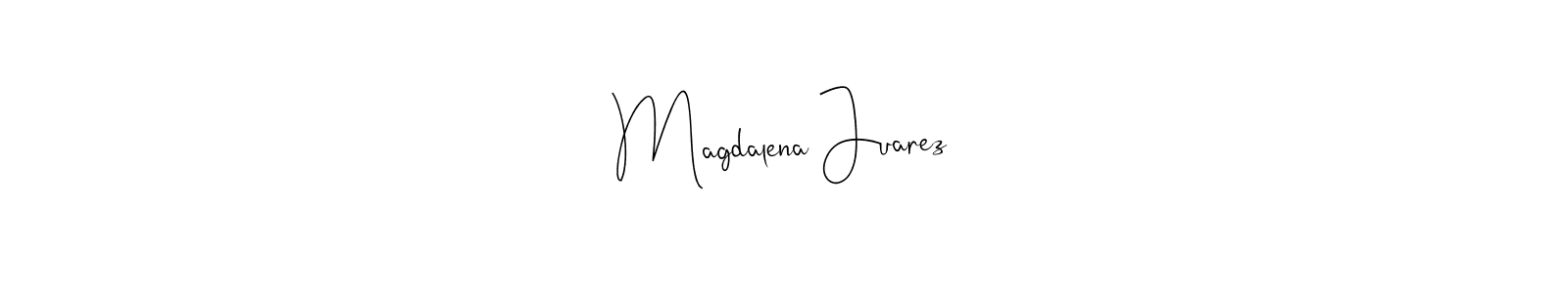 Once you've used our free online signature maker to create your best signature Andilay-7BmLP style, it's time to enjoy all of the benefits that Magdalena Juarez name signing documents. Magdalena Juarez signature style 4 images and pictures png