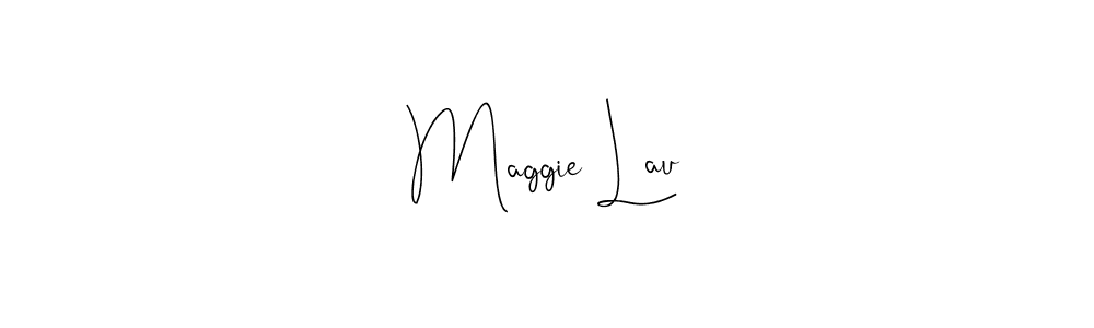 if you are searching for the best signature style for your name Maggie Lau. so please give up your signature search. here we have designed multiple signature styles  using Andilay-7BmLP. Maggie Lau signature style 4 images and pictures png