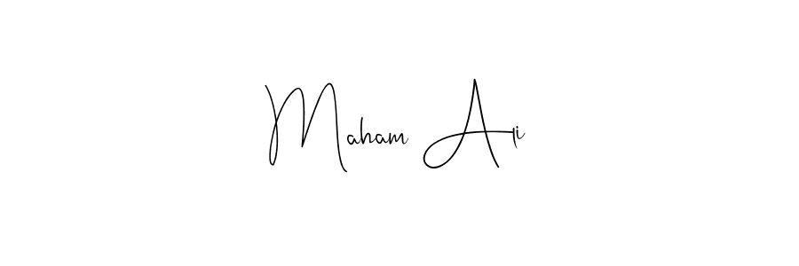 Similarly Andilay-7BmLP is the best handwritten signature design. Signature creator online .You can use it as an online autograph creator for name Maham Ali. Maham Ali signature style 4 images and pictures png