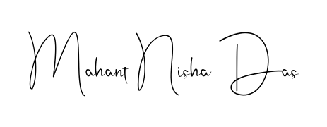 Also we have Mahant Nisha Das name is the best signature style. Create professional handwritten signature collection using Andilay-7BmLP autograph style. Mahant Nisha Das signature style 4 images and pictures png