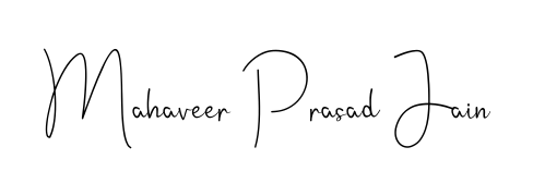 Practice writing Mahaveer Prasad Jain with the flow of Andilay-7BmLP lettering. A fantastic source of inspiration for developing your personal signature style. Mahaveer Prasad Jain signature style 4 images and pictures png