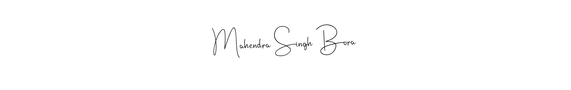 Use a signature maker to create a handwritten signature online. With this signature software, you can design (Andilay-7BmLP) your own signature for name Mahendra Singh Bora. Mahendra Singh Bora signature style 4 images and pictures png