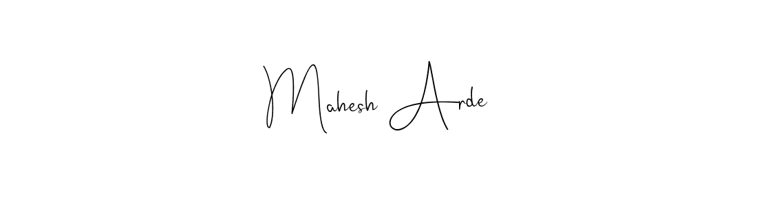 Make a beautiful signature design for name Mahesh Arde. Use this online signature maker to create a handwritten signature for free. Mahesh Arde signature style 4 images and pictures png