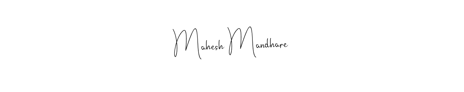 You should practise on your own different ways (Andilay-7BmLP) to write your name (Mahesh Mandhare) in signature. don't let someone else do it for you. Mahesh Mandhare signature style 4 images and pictures png