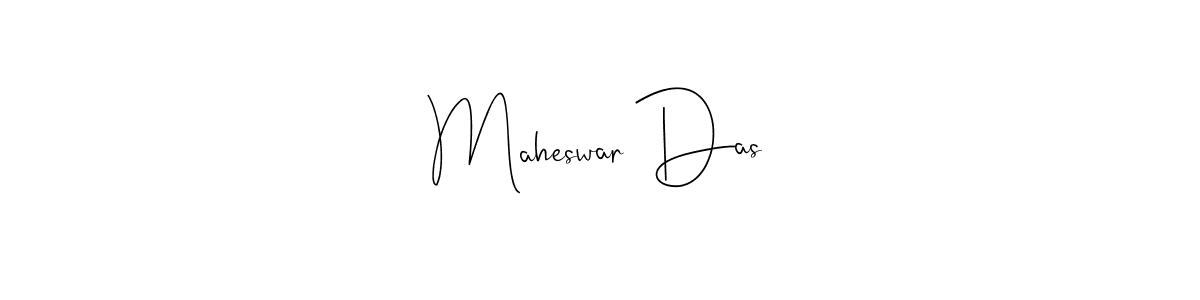 if you are searching for the best signature style for your name Maheswar Das. so please give up your signature search. here we have designed multiple signature styles  using Andilay-7BmLP. Maheswar Das signature style 4 images and pictures png