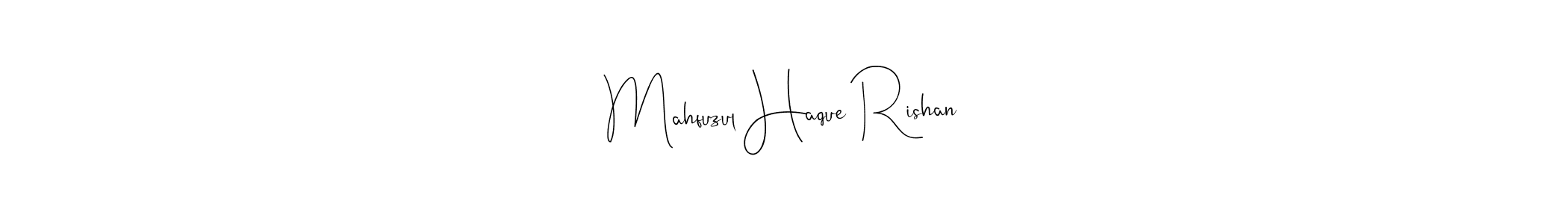 Once you've used our free online signature maker to create your best signature Andilay-7BmLP style, it's time to enjoy all of the benefits that Mahfuzul Haque Rishan name signing documents. Mahfuzul Haque Rishan signature style 4 images and pictures png