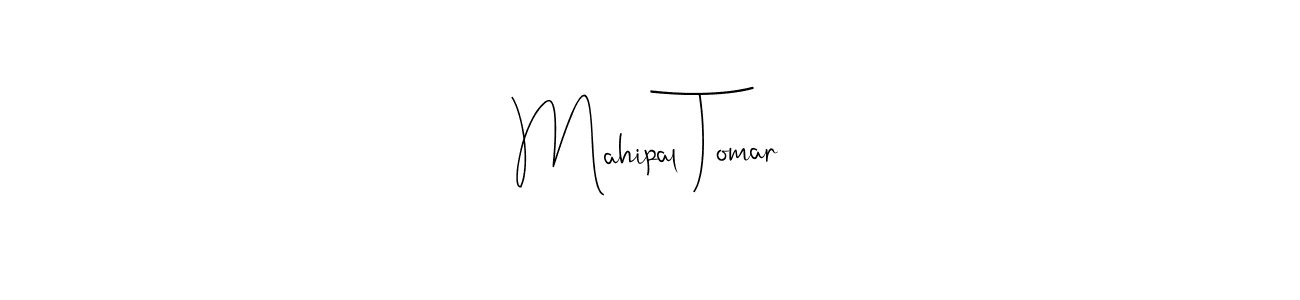 Design your own signature with our free online signature maker. With this signature software, you can create a handwritten (Andilay-7BmLP) signature for name Mahipal Tomar. Mahipal Tomar signature style 4 images and pictures png