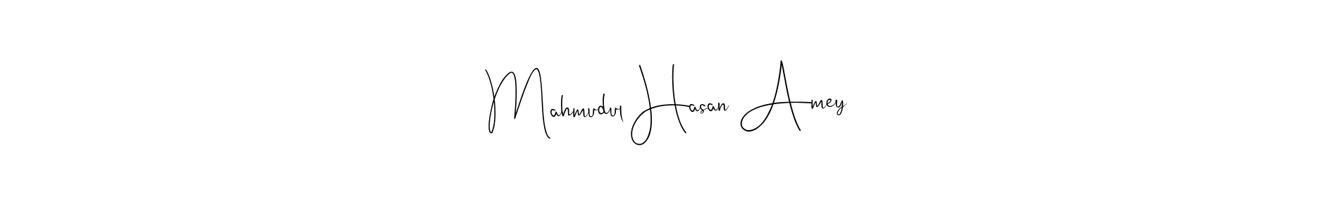 Make a beautiful signature design for name Mahmudul Hasan Amey. Use this online signature maker to create a handwritten signature for free. Mahmudul Hasan Amey signature style 4 images and pictures png