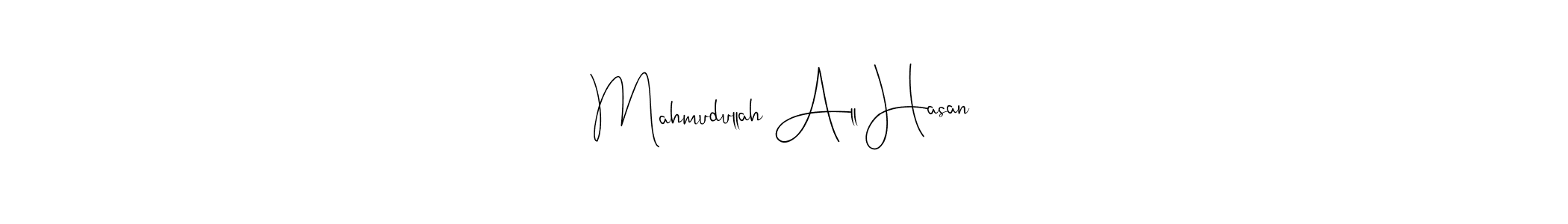 See photos of Mahmudullah All Hasan official signature by Spectra . Check more albums & portfolios. Read reviews & check more about Andilay-7BmLP font. Mahmudullah All Hasan signature style 4 images and pictures png