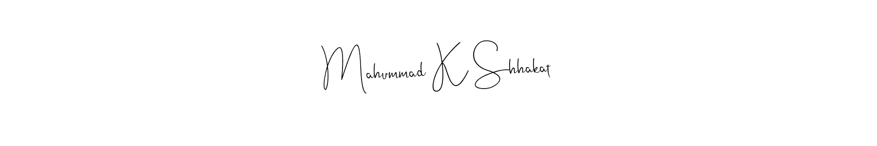 Here are the top 10 professional signature styles for the name Mahummad K Shhakat. These are the best autograph styles you can use for your name. Mahummad K Shhakat signature style 4 images and pictures png