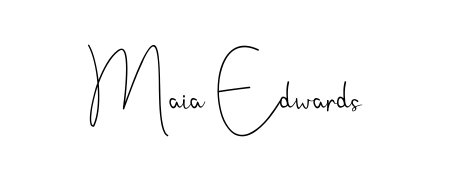 Elevate your brand with a stunning Maia Edwards eSignature. The Andilay-7BmLP style provides a balanced, flowing aesthetic for everyday signing. Maia Edwards signature style 4 images and pictures png