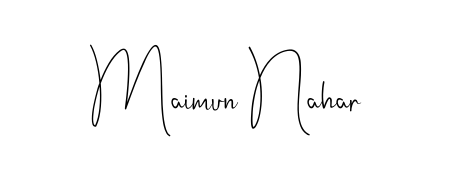 Check out images of Autograph of Maimun Nahar name. Actor Maimun Nahar Signature Style. Andilay-7BmLP is a professional sign style online. Maimun Nahar signature style 4 images and pictures png