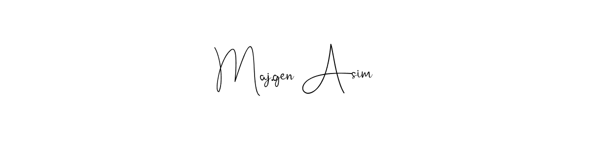 You can use this online signature creator to create a handwritten signature for the name Maj.gen Asim. This is the best online autograph maker. Maj.gen Asim signature style 4 images and pictures png