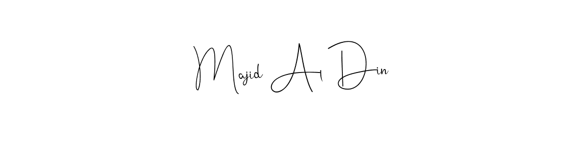 Make a beautiful signature design for name Majid Al Din. Use this online signature maker to create a handwritten signature for free. Majid Al Din signature style 4 images and pictures png