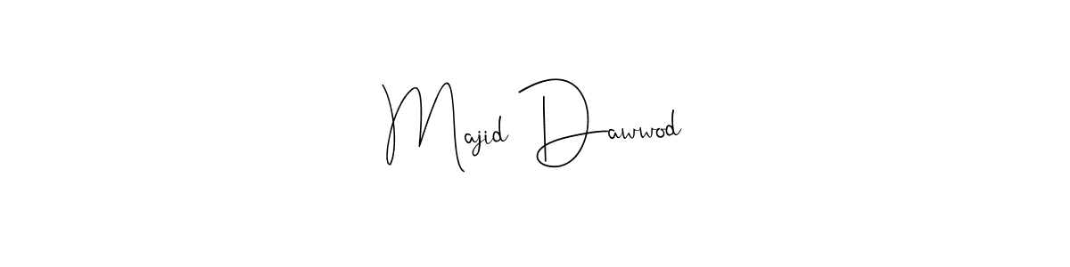 Also You can easily find your signature by using the search form. We will create Majid Dawwod name handwritten signature images for you free of cost using Andilay-7BmLP sign style. Majid Dawwod signature style 4 images and pictures png