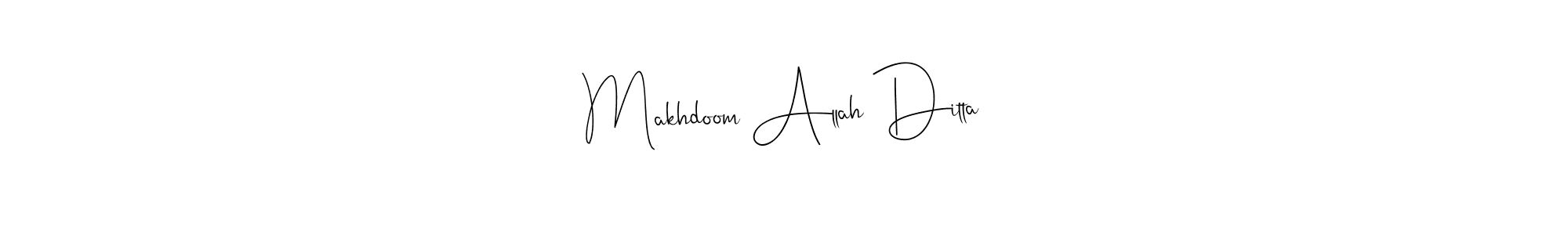 This is the best signature style for the Makhdoom Allah Ditta name. Also you like these signature font (Andilay-7BmLP). Mix name signature. Makhdoom Allah Ditta signature style 4 images and pictures png