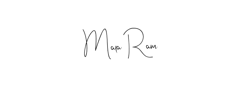 Also You can easily find your signature by using the search form. We will create Mala Ram name handwritten signature images for you free of cost using Andilay-7BmLP sign style. Mala Ram signature style 4 images and pictures png