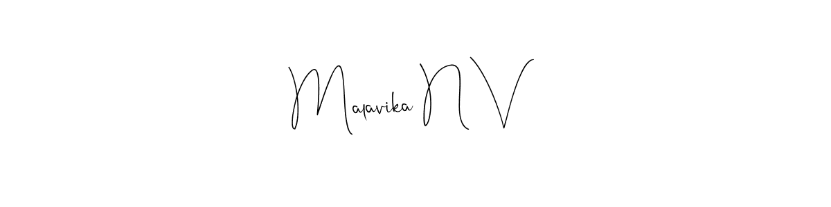 Best and Professional Signature Style for Malavika N V. Andilay-7BmLP Best Signature Style Collection. Malavika N V signature style 4 images and pictures png