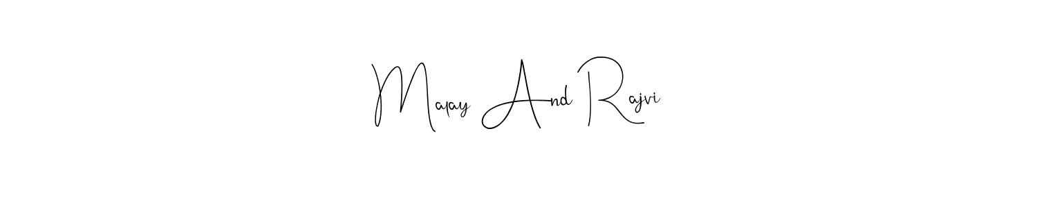 Check out images of Autograph of Malay And Rajvi name. Actor Malay And Rajvi Signature Style. Andilay-7BmLP is a professional sign style online. Malay And Rajvi signature style 4 images and pictures png