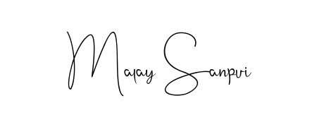 Generate high-definition signature styles for Malay Sanpui. The Andilay-7BmLP typeface ensures crisp legibility and sophisticated design. Malay Sanpui signature style 4 images and pictures png