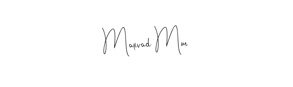 Also You can easily find your signature by using the search form. We will create Malivad Mm name handwritten signature images for you free of cost using Andilay-7BmLP sign style. Malivad Mm signature style 4 images and pictures png