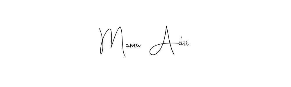 Here are the top 10 professional signature styles for the name Mama  Adii. These are the best autograph styles you can use for your name. Mama  Adii signature style 4 images and pictures png