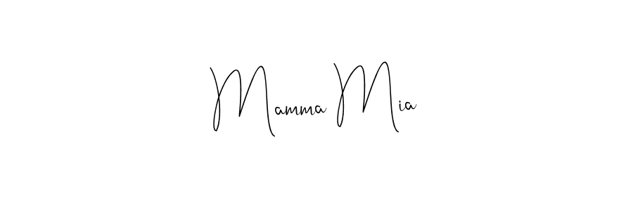 You can use this online signature creator to create a handwritten signature for the name Mamma Mia. This is the best online autograph maker. Mamma Mia signature style 4 images and pictures png