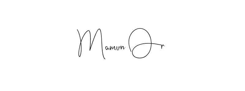 You can use this online signature creator to create a handwritten signature for the name Mamun Or. This is the best online autograph maker. Mamun Or signature style 4 images and pictures png