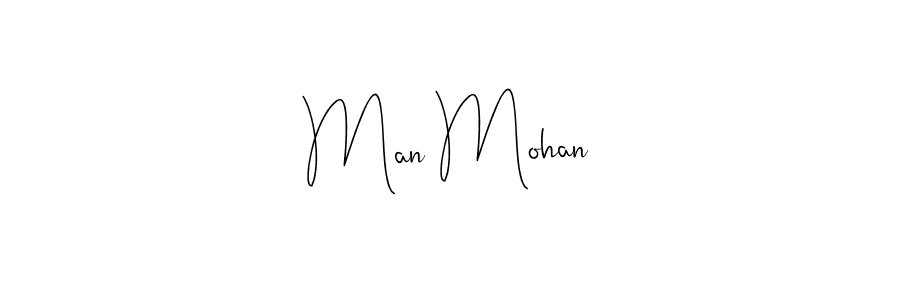 How to make Man Mohan signature? Andilay-7BmLP is a professional autograph style. Create handwritten signature for Man Mohan name. Man Mohan signature style 4 images and pictures png