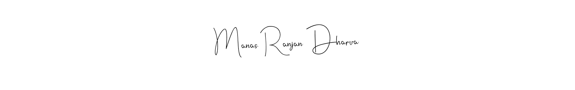 The best way (Andilay-7BmLP) to make a short signature is to pick only two or three words in your name. The name Manas Ranjan Dharua include a total of six letters. For converting this name. Manas Ranjan Dharua signature style 4 images and pictures png