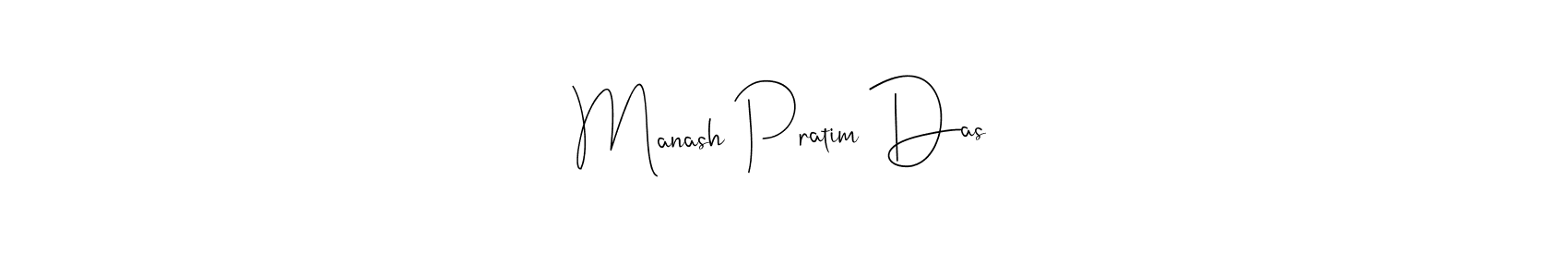 How to make Manash Pratim Das signature? Andilay-7BmLP is a professional autograph style. Create handwritten signature for Manash Pratim Das name. Manash Pratim Das signature style 4 images and pictures png