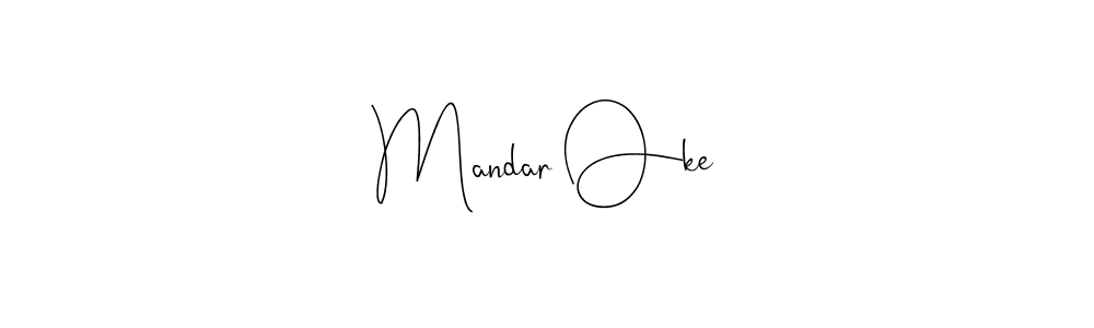 How to Draw Mandar Oke signature style? Andilay-7BmLP is a latest design signature styles for name Mandar Oke. Mandar Oke signature style 4 images and pictures png