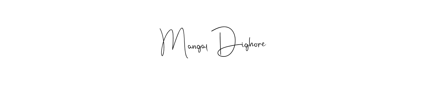 The best way (Andilay-7BmLP) to make a short signature is to pick only two or three words in your name. The name Mangal Dighore include a total of six letters. For converting this name. Mangal Dighore signature style 4 images and pictures png