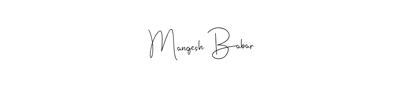 This is the best signature style for the Mangesh Babar name. Also you like these signature font (Andilay-7BmLP). Mix name signature. Mangesh Babar signature style 4 images and pictures png