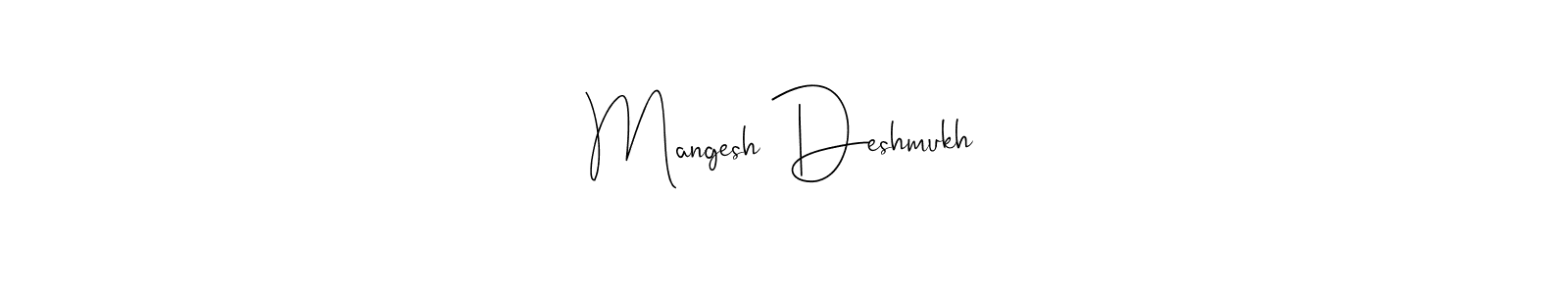 Here are the top 10 professional signature styles for the name Mangesh Deshmukh. These are the best autograph styles you can use for your name. Mangesh Deshmukh signature style 4 images and pictures png