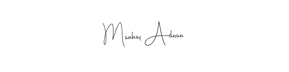 Also You can easily find your signature by using the search form. We will create Manhal Adnan name handwritten signature images for you free of cost using Andilay-7BmLP sign style. Manhal Adnan signature style 4 images and pictures png