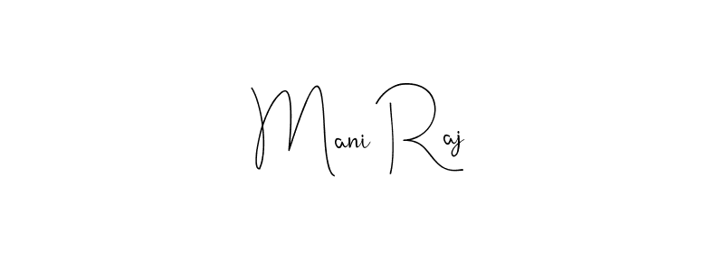 This is the best signature style for the Mani Raj name. Also you like these signature font (Andilay-7BmLP). Mix name signature. Mani Raj signature style 4 images and pictures png