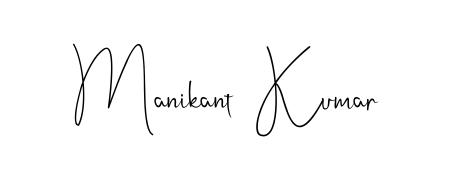 A dynamic signature style for Manikant  Kumar using Andilay-7BmLP script. Designed to look authentic, handwritten, and professional. Manikant  Kumar signature style 4 images and pictures png