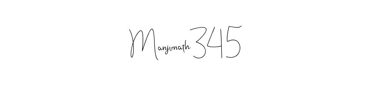 Once you've used our free online signature maker to create your best signature Andilay-7BmLP style, it's time to enjoy all of the benefits that Manjunath345 name signing documents. Manjunath345 signature style 4 images and pictures png
