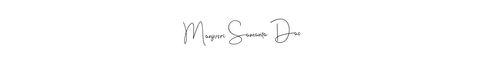 if you are searching for the best signature style for your name Manjusri Samanta Das. so please give up your signature search. here we have designed multiple signature styles  using Andilay-7BmLP. Manjusri Samanta Das signature style 4 images and pictures png
